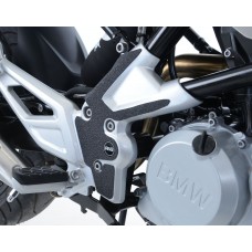 R&G Racing Boot Guard 2-piece (footrest mounts) for BMW G310R '17-'21